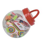 Gumka kolorowa duża 32 sztuki. Wydawca: Spokey. Dadada.pl Opakowanie Gumka kolorowa duża 32 sztuki