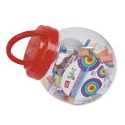 Gumka kolorowa mała 40 sztuk. Wydawca: Spokey. Dadada.pl Opakowanie Gumka kolorowa mała 40 sztuk