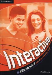 Interactive 3 Workbook with downloadable audio. Autor: Levy Meredith. Dadada.pl Okładka książki Interactive 3 Workbook with downloadable audio