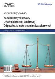 Okładka książki Kodeks karny skarbowy   Ustawa o kontroli skarbowej   Odpowiedzialnosc podmiotów zbiorowych