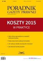 Opakowanie Koszty 2015 w praktyce