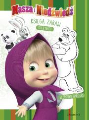 Księga zabaw. Masza i Niedźwiedź. Na rybach. Autor: Opracowanie zbiorowe. Dadada.pl Okładka książki Księga zabaw. Masza i Niedźwiedź. Na rybach