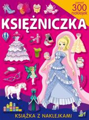 Księżniczka + 300 naklejek. Autor: May Klaudia. Dadada.pl Okładka książki Księżniczka + 300 naklejek