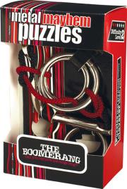 Łamigłówka metalowa The Boomerang. Wydawca: Professor Puzzle. Dadada.pl Opakowanie Łamigłówka metalowa The Boomerang