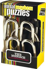 Łamigłówka metalowa The Menace. Wydawca: Professor Puzzle. Dadada.pl Opakowanie Łamigłówka metalowa The Menace