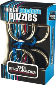 Łamigłówka  metalowa The Ring Leader. Wydawca: Professor Puzzle. Dadada.pl Opakowanie Łamigłówka  metalowa The Ring Leader