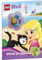 LEGO ® Friends. Wśród Przyjaciół. Autor: Opracowanie zbiorowe. Dadada.pl Okładka książki LEGO ® Friends. Wśród Przyjaciół