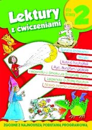 Lektury dla klasy 3 z ćwiczeniami. Autor: Anna Wiśniewska (red.), Micińska-Łyżniak Irena. Dadada.pl Okładka książki Lektury dla klasy 3 z ćwiczeniami