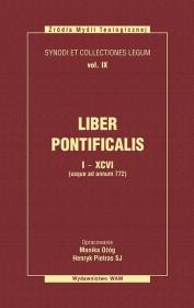 Liber Pontificalis I - XCVI. Autor: Ożóg Monika, Pietras Henryk. Dadada.pl Okładka książki Liber Pontificalis I - XCVI