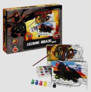 Opakowanie Liczbowe obrazki maxi - Batman ALEX