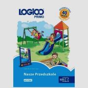 LOGICO Primo Nasze przedszkole. Autor: Lekan Elżbieta. Dadada.pl Okładka książki LOGICO Primo Nasze przedszkole