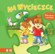 Okładka książki Maluszkowo z puzzlami. Na wycieczce