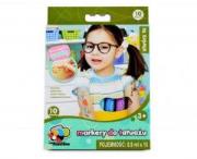 Okładka książki Markery do tatuażu 10 kolorów FACE ART