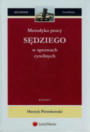 Metodyka pracy sędziego w sprawach cywilnych. Autor: Pietrzkowski Henryk. Dadada.pl Okładka książki Metodyka pracy sędziego w sprawach cywilnych