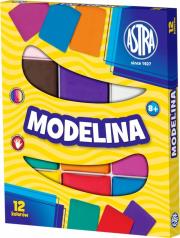Opakowanie Modelina 12 kolorów ASTRA