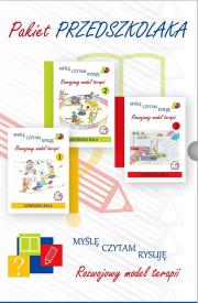 Okładka książki Myślę, czytam, rysuję - Pakiet przedszkolaka