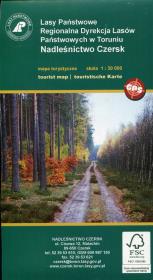 Opakowanie Nadleśnictwo Czersk mapa turystyczna 1:30 000