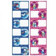 Opakowanie Naklejki na zeszyt Smerfy 25szt