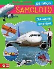 Nauka i zabawa. Samoloty. Autor: Opracowanie zbiorowe. Dadada.pl Okładka książki Nauka i zabawa. Samoloty