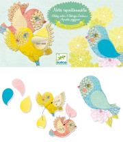 Notes z karteczkami samoprzylepnymi ptaszki. Wydawca: Djeco. Dadada.pl Opakowanie Notes z karteczkami samoprzylepnymi ptaszki