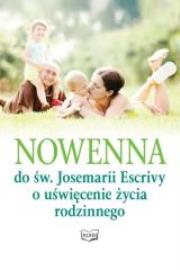 Okładka książki Nowenna do św. Josemari Escrivy...