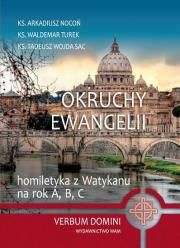 Okruchy Ewangelii. Autor: Ks. Arkadiusz Nocoń, ks. Waldemar Turek. Dadada.pl Okładka książki Okruchy Ewangelii