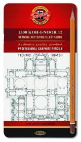 Opakowanie Ołówek grafitowy 1502/I HB-10H (12szt)