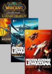 Pakiet - Przebudzenie Lewiatana Cz.1-2/WoW Vol'jin. Autor: Stackpole Michael A., Corey James S.A.. Dadada.pl Okładka książki Pakiet - Przebudzenie Lewiatana Cz.1-2/WoW Vol'jin