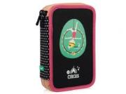 Opakowanie Piórnik 2 poz. z wyprawką Circus różowy Tina MILAN