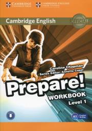 Prepare! 1 Workbook. Autor: Chapman Caroline. Dadada.pl Okładka książki Prepare! 1 Workbook