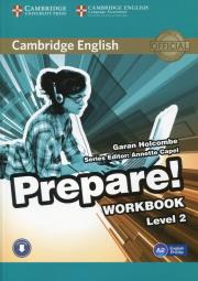Prepare! 2 Workbook. Wydawca: Cambridge University Press. Dadada.pl Opakowanie Prepare! 2 Workbook