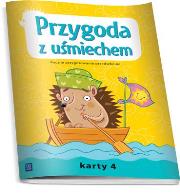 Okładka książki Przygoda z uśmiechem. Karty pracy cz.4 WSiP