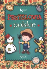Okładka książki Przysłowia polskie kolor BR GREG