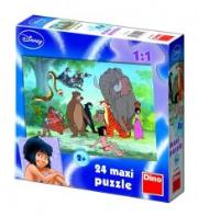 Puzzle 24 Maxi Księga Dżungli DINO. Wydawca: Dino Toys. Dadada.pl Opakowanie Puzzle 24 Maxi Księga Dżungli DINO