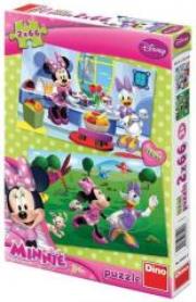 Puzzle 2x66 Moja przyjaciółka Minnie DINO. Wydawca: Dino Toys. Dadada.pl Opakowanie Puzzle 2x66 Moja przyjaciółka Minnie DINO