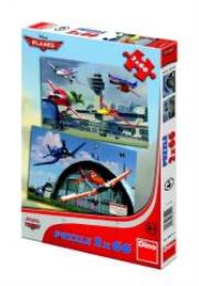 Puzzle 2x66 Samoloty DINO. Wydawca: Dino Toys. Dadada.pl Opakowanie Puzzle 2x66 Samoloty DINO