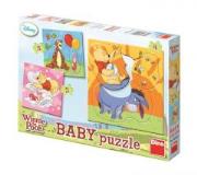 Puzzle 3,4,5 Baby Puzzle Kubuś Puchatek DINO. Wydawca: Dino Toys. Dadada.pl Opakowanie Puzzle 3,4,5 Baby Puzzle Kubuś Puchatek DINO