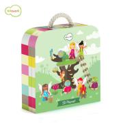 Okładka książki Puzzle 3D Domek wróżek na drzewie