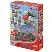 Puzzle 4w1 Samoloty DINO. Wydawca: Dino Toys. Dadada.pl Opakowanie Puzzle 4w1 Samoloty DINO