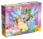 Puzzle dwustronne maxi Księżniczki 108. Wydawca: Lisciani. Dadada.pl Opakowanie Puzzle dwustronne maxi Księżniczki 108