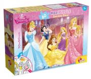 Puzzle dwustronne maxi Księżniczki 60. Wydawca: Lisciani. Dadada.pl Opakowanie Puzzle dwustronne maxi Księżniczki 60