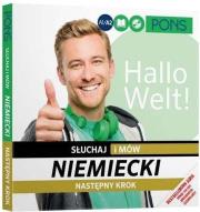 Słuchaj i mów Niemiecki Następny krok. Autor: praca zbiorowa. Dadada.pl Okładka książki Słuchaj i mów Niemiecki Następny krok