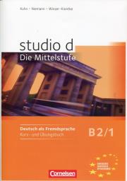 Okładka książki Studio d B2/1 Kurs und Ubungsbuch + 2CD