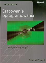 Okładka książki Szacowanie oprogramowania. Kulisy czarnej magii