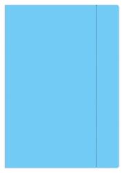 Opakowanie Teczka z gumką A4+ Fluo niebieska (10szt)