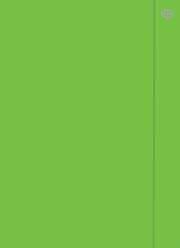 Opakowanie Teczka z gumką A4+ Fluo zielona (10szt)