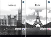 Opakowanie Teczka z gumką A4+ LUX UV Black&White (10szt)