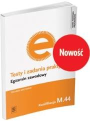 Testy i zadania praktyczne Egzamin zawodowy Technik mechanik M.44. Autor: Marek Łuszczak. Dadada.pl Okładka książki Testy i zadania praktyczne Egzamin zawodowy Technik mechanik M.44