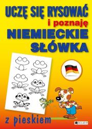 Uczę się rysować i poznaję niemieckie słówka z pieskiem. Autor:   Praca zbiorowa. Dadada.pl Okładka książki Uczę się rysować i poznaję niemieckie słówka z pieskiem