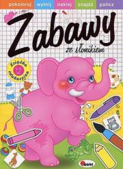 Okładka książki Zabawy ze słonikiem